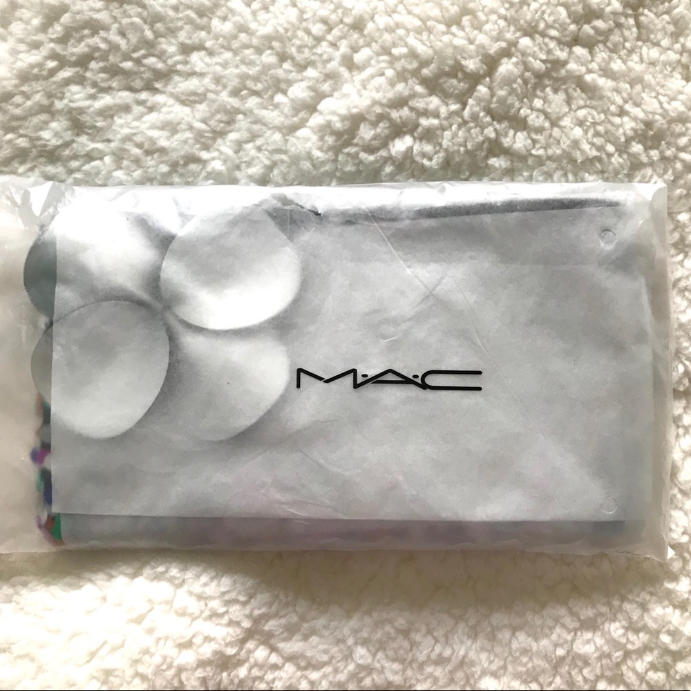 HP ✨ MAC Cosmetic Holiday Edition Sequin Makeup Bag - Shiny Pretty Things NWT - Picture 7 of 7